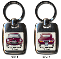 Jaguar E-Type Coupe S3 1971-74 Keyring 5